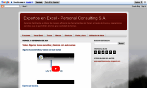 Expertosenexcelpc.com thumbnail