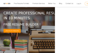 Expertresumebuilder.com thumbnail