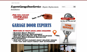 Expertsgaragedoorservice.wordpress.com thumbnail