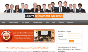 Experttelesummitspeakers.com thumbnail