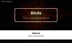 Explodingbird.com thumbnail