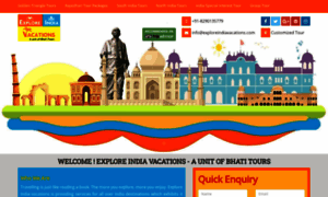 Exploreindiavacations.com thumbnail