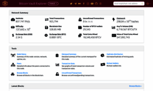 Explorer.bitcoinvault.global thumbnail