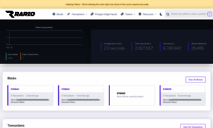 Explorer.mainnet.rario.com thumbnail
