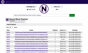 Explorer.neurai.org thumbnail