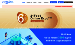Expo.21food.com thumbnail