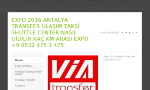 Expo2016antalyatransfer.com thumbnail