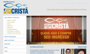 Expobetimcrista.com.br thumbnail