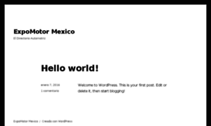 Expomotormexico.com thumbnail