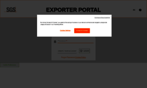 Exporter-portal.sgs.com thumbnail