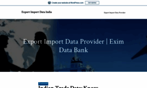 Exportimportdatasolutions.wordpress.com thumbnail