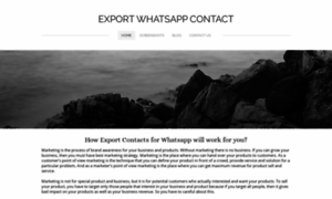 Exportwhatsappcontact.weebly.com thumbnail