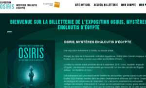 Exposition-osiris.fnacspectacles.com thumbnail