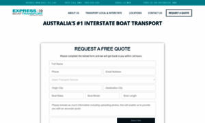 Expressboattransport.com.au thumbnail