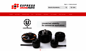 Expressdroneparts.com thumbnail