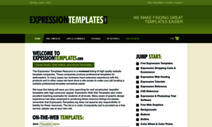 Expression-templates.org thumbnail