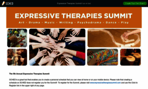 Expressivetherapiessummit2014.sched.com thumbnail