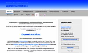 Expresstranslations.de thumbnail