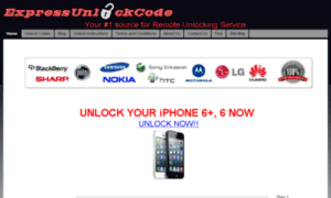 Expressunlockcode.com thumbnail