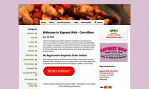 Expresswokcarrolltontx.com thumbnail