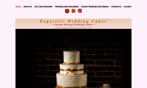 Exquisiteweddingcakes.com thumbnail