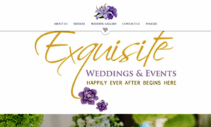 Exquisiteweddingsevents.com thumbnail