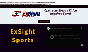 Exsightsports.com.au thumbnail