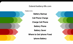 Extend-battery-life.com thumbnail