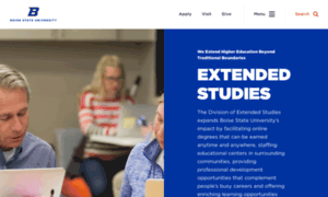 Extendedstudies.boisestate.edu thumbnail