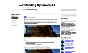Extendingdynamicsax.com thumbnail