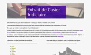 Extraits-casier-judiciaire.com thumbnail