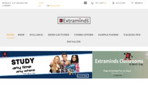 Extraminds.co.in thumbnail