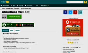 Extranet-jumia-travel.soft112.com thumbnail