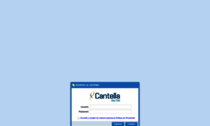 Extranet.cantella.pe thumbnail