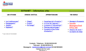Extranet.ecam-rennes.fr thumbnail