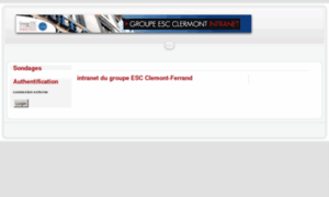 Extranet.esc-clermont.fr thumbnail