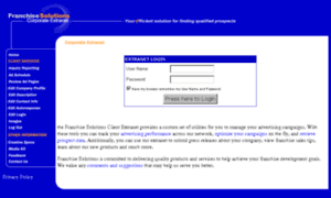 Extranet.franchisesolutions.com thumbnail