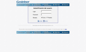 Extranet.gestetner.es thumbnail
