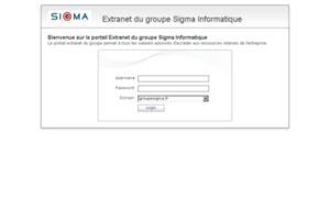 Extranet.groupe-sigma.com thumbnail