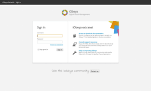Extranet.iobeya.com thumbnail