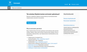 Extranet.liikennevirasto.fi thumbnail