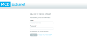 Extranet.mcdpartners.com thumbnail