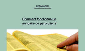 Extrannuaire.fr thumbnail