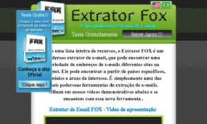 Extratordeemail.org thumbnail