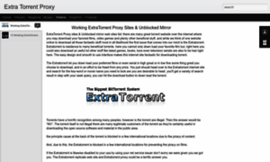 Extratorrentproxysites.blogspot.com thumbnail