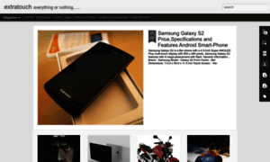 Extratouch.blogspot.in thumbnail