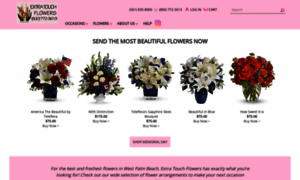 Extratouchflowers.com thumbnail