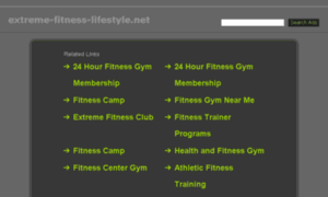 Extreme-fitness-lifestyle.net thumbnail