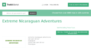 Extreme-nicaraguan-adventures.trekksoft.com thumbnail