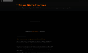 Extreme-niche-empires.blogspot.com thumbnail
